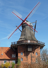 Windmühle in Borstel bei Jork