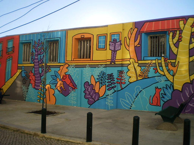 Mural of Galeria Pública.