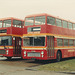 Eastern Counties BVG 225T and OCK 101K - Mar 1988