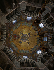 Kuppel im Oktogon des Aachener Doms