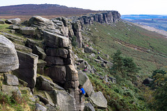 Stanage Edge - the popular end