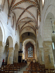 In der Kirche von Kloster Romainmôtier