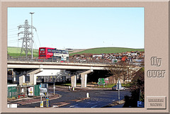 Fly over - Newhaven - 11.1.2014