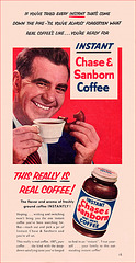 Chase & Sanborn Ad,1954