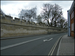 Longwall Street wall