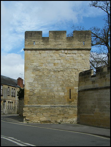 Oxford city wall