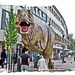 Gießen (D) 29 mai 2010. Invasion de dinosaures.....