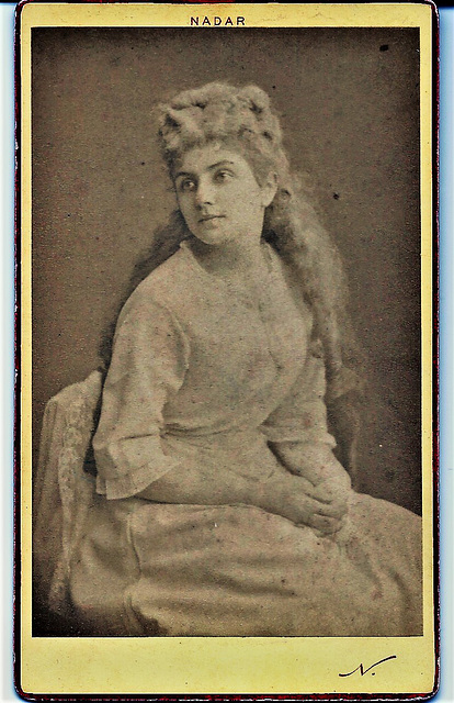 Cecile Ritter by Nadar