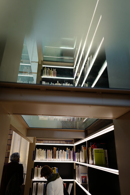 IMEC intérieur bibliothèque