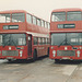 Eastern Counties RAH 269W and BVG 225T - Feb 1985