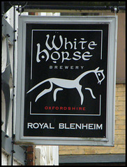 Royal Blenheim pub sign
