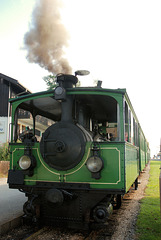 Dampflok der Chiemseebahn