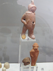 Musée archéologique de Split : figurines en terre cuite