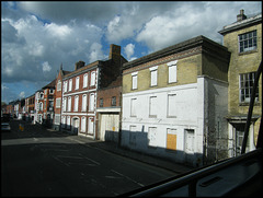abandoned buildings in Castle Street