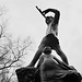 The Peter Pan statue in Kensington Gardens