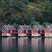 Four fishing cottages near Flåm