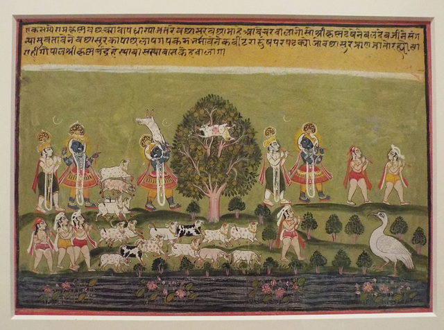 Krishna Kills Vatsasura in the Virgina Museum of Fine Arts, June 2018
