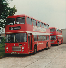 Eastern Counties OPW 182P and TEX 405R  - May 1983 833-13