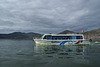 Cruise Boat On Lake Titicaca
