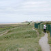 Walking the sand dunes between Hoylake and West Kirby