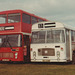 Eastern Counties VAH 281X and GCL 348N - Feb 1982