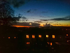 Sunset over Mottram