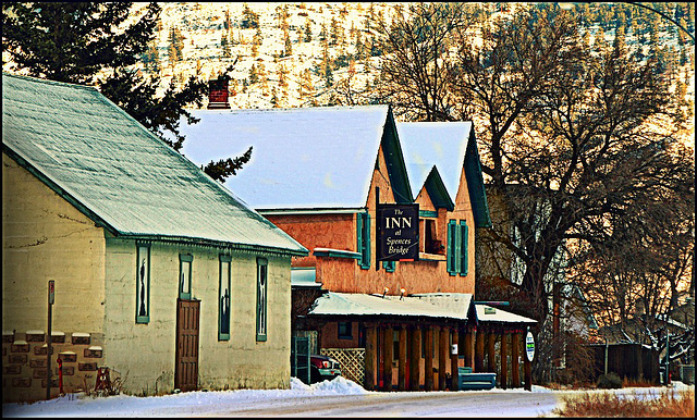The old Spences Bridge Inn - British Columbia