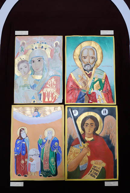 Icons made by children