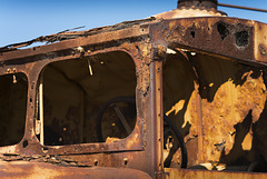 Mining truck at the Super Pit, Kalgoorlie