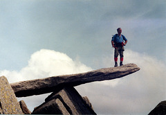 The Cantilever,Glyder Fach,Snowdonia 13th May 1992