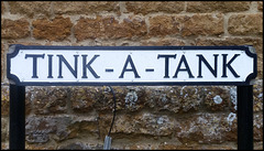 Tink-a-Tank sign