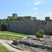 The Fortress of Rhodes, The West Wall from d'Amboise Gate to St. George Bastion