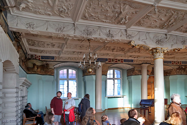 Güstrow, der Festsaal im Schlossmuseum