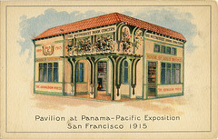 6043. Pavilion at Panama-Pacific Exposition, San Francisco 1915