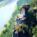 Bastei. Ein Felsen wie ein Wachturm hoch über der Elbe. ©UdoSm