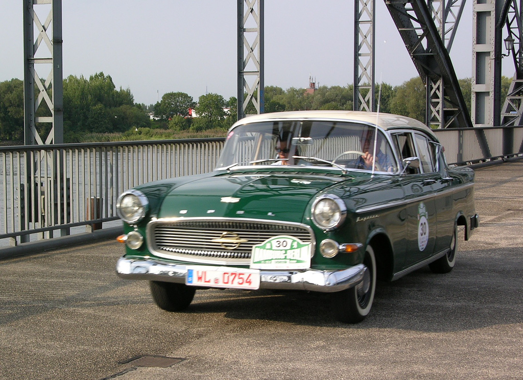 Opel Kapitän P 2,5 (1958) Oldtimer-Rallye Hamburg - Berlin