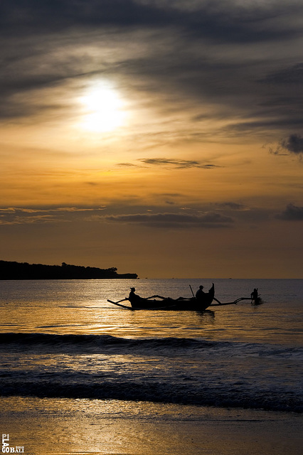 #09 Sunset of the beach Jimbaran, Bali