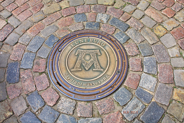 Lüneburg, Kanaldeckel