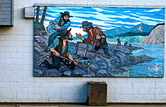 Mural in Quesnel, BC