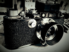 Leica I 1926 converted IIIA SYN