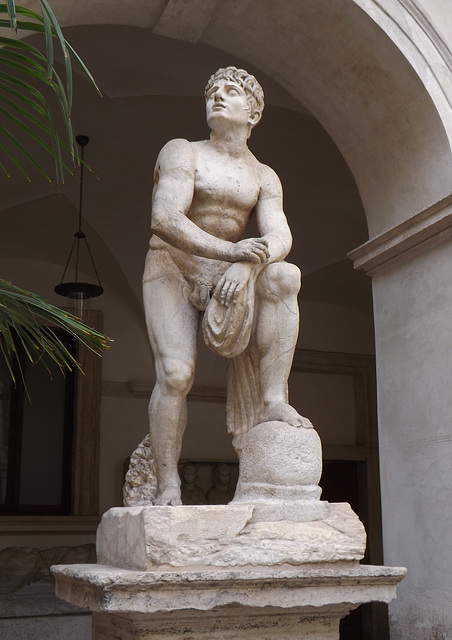 Athlete in Repose in the Palazzo Altemps, June 2012