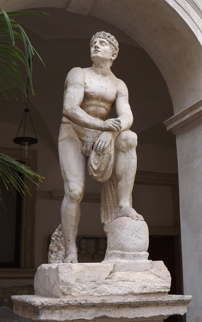 Athlete in Repose in the Palazzo Altemps, June 2012