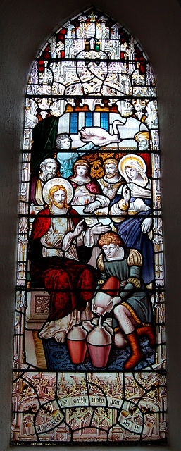 Window by Powell Brothers of Leeds, Ramsgill Church, North Yorkshire