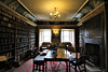 Library, Traquir House, Borders, Scotland