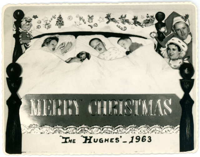 Merry Christmas from the Hughes, 1963