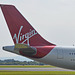 Tails of the airways. Virgin Atlantic Airways