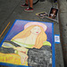 Doing Chalk Art in Belmont Shore (2)