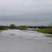 The Weir on the swollen River Trent at Alrewas