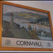 Cornwall travel poster