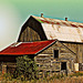 Old barn near Northport, Ontario.